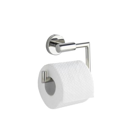 WENKO 20216100 - Toalettpappershållare BOSIO SHINE 15x10,5 cm rostfritt stål/silver