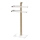 WENKO 20396100 - Handdukställ SAMONA 40,5x79,5 cm blank krom/brun