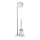 WENKO 20486100 - WC-borste NOBLE 20x74 cm krom/vit