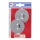 WENKO 20646100-Adapter CLA+PREM+STYLE AD TL 6x1,4 cm blank. krom