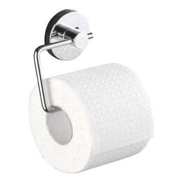 WENKO 20899100-Toalettpappershållare VACUUM-LOC MILAZZO 13x10,5 cm blank krom