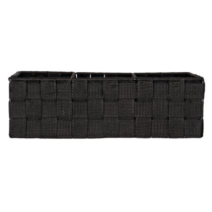 WENKO 20978100 - Organizer ADRIA 32x21 cm svart