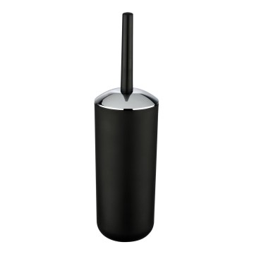 WENKO 21210100 - WC-borste BRASIL 10x37 cm svart/blank krom
