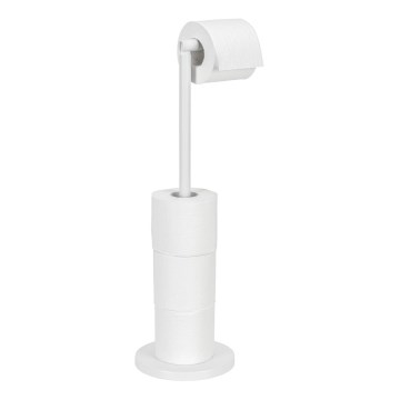 WENKO 21424100 - Toalettpappershållare 21x55 cm vit