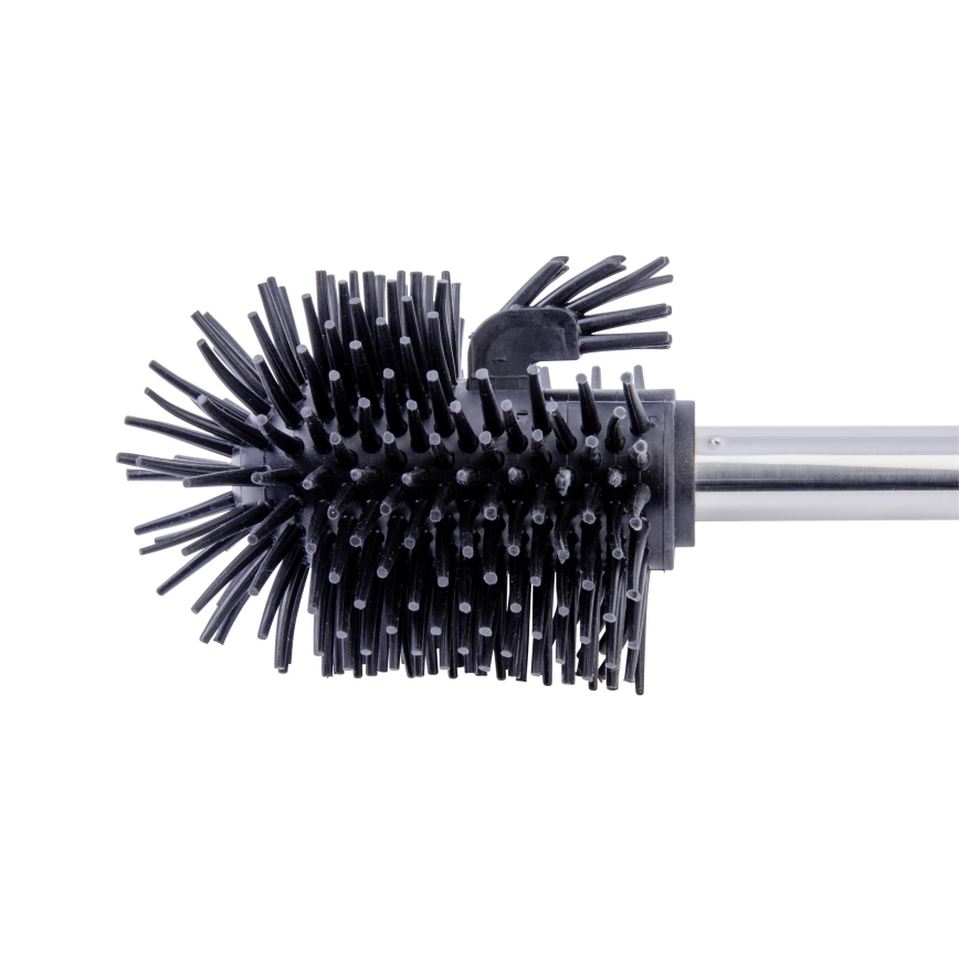 WENKO 21800100 - Ersättningsborste 7,5x35 cm rostfritt stål/silver/svart
