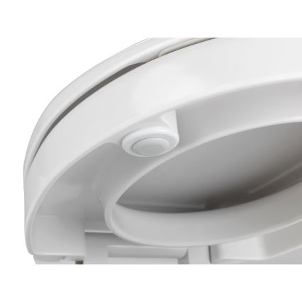WENKO 21905100-Toalettsits SECURA 37x44 cm vit/grå