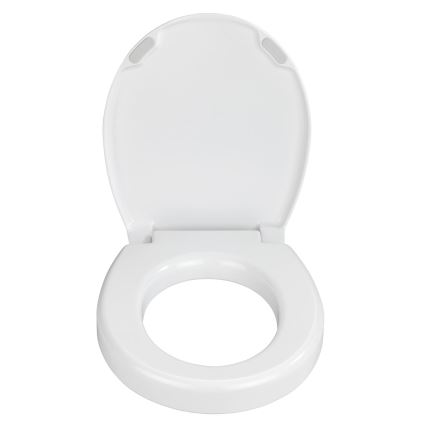 WENKO 21905100-Toalettsits SECURA 37x44 cm vit/grå