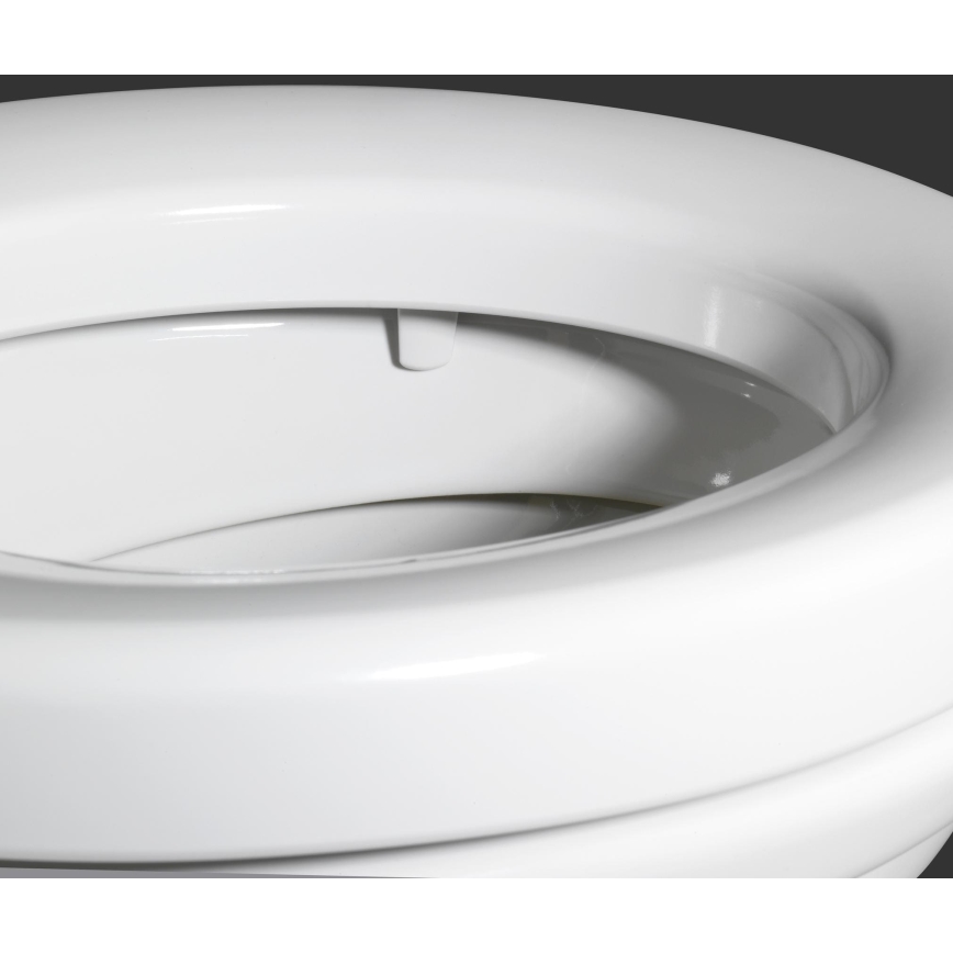 WENKO 21905100-Toalettsits SECURA 37x44 cm vit/grå