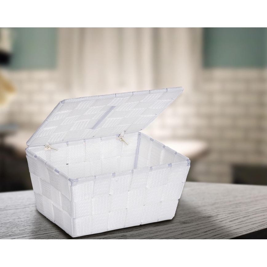 WENKO 22077100 - Korg ADRIA 19x14 cm vit