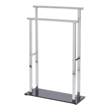 WENKO 22089100 – Klädhängare LAVA 52x81,5 cm rostfritt stål/silver/svart