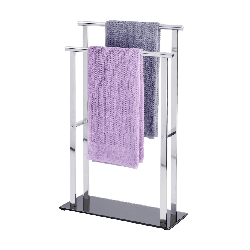 WENKO 22089100 – Klädhängare LAVA 52x81,5 cm rostfritt stål/silver/svart