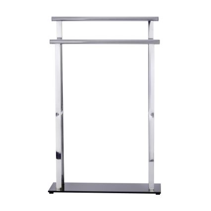 WENKO 22089100 – Klädhängare LAVA 52x81,5 cm rostfritt stål/silver/svart