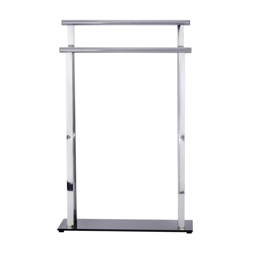 WENKO 22089100 – Klädhängare LAVA 52x81,5 cm rostfritt stål/silver/svart