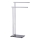 WENKO 22090100 - Fristående handdukshållare LAVA 42x81 cm rostfritt stål/silver/svart