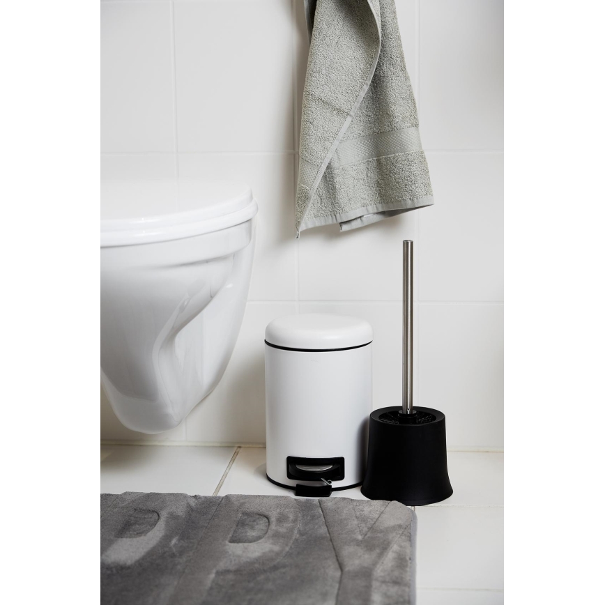 WENKO 22142800 - Korg LEMAN 17x25 cm vit/svart