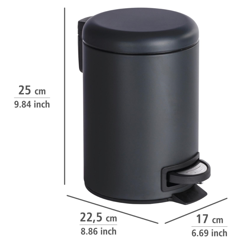 WENKO 22143800 - Korg LEMAN 17x25 cm svart