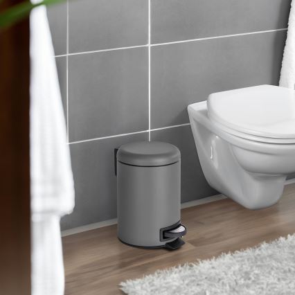 WENKO 22148100 - LEMAN-korg 17 x 25 cm grå/svart