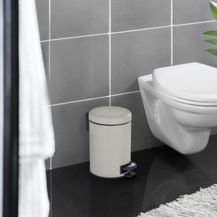 WENKO 22149100 - Korg LEMAN 17x25 cm beige/svart