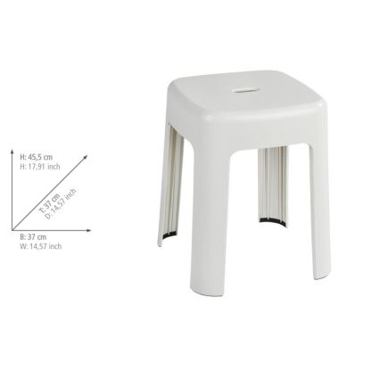 WENKO 22160100 - Pall ALASKA 37x45,5 cm vit