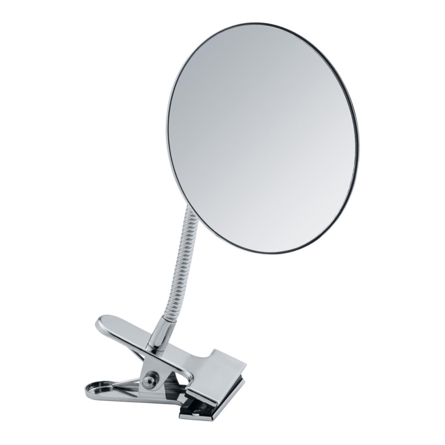 WENKO 22195100 - Kosmetikspegel CLIP 15x27 cm blank krom