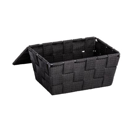WENKO 22197100 - Korg ADRIA 19x14 cm svart