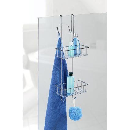 WENKO 22213100 - Ställ ALDO 24,5x70 cm rostfritt stål/silver