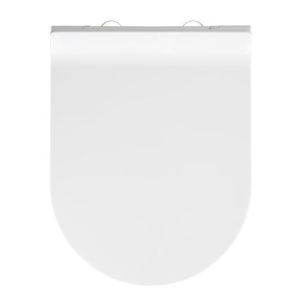 WENKO 22415100-Toalettsits HABOS 46x36 cm vit/silver