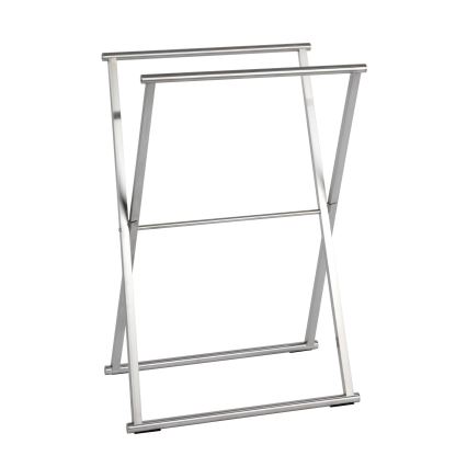 WENKO 22476100 - Handdukställ LAVA 53,5 x 80,5 cm rostfritt stål/silver