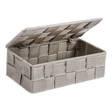 WENKO 22572100 - Förvaringsorganiserare ADRIA 18x10 cm beige