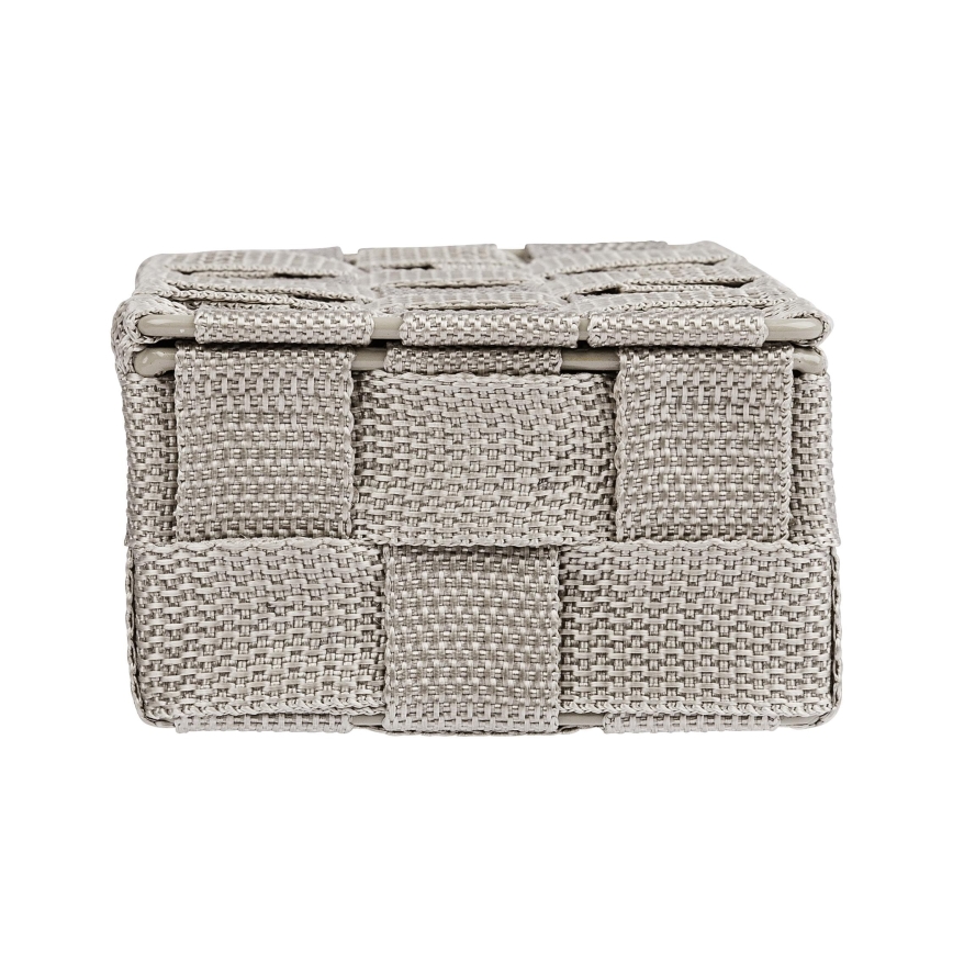 WENKO 22572100 - Förvaringsorganiserare ADRIA 18x10 cm beige