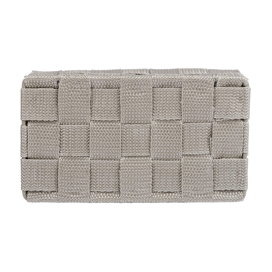 WENKO 22572100 - Förvaringsorganiserare ADRIA 18x10 cm beige