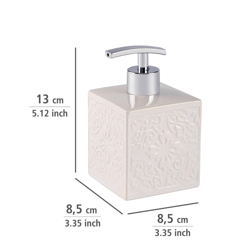 WENKO 22650100 - Tvålpump CORDOBA 500 ml vit