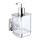 WENKO 22683100-Tvålpump VACUUM-LOC QUADRO ED 7,5x16 cm silver/blank krom