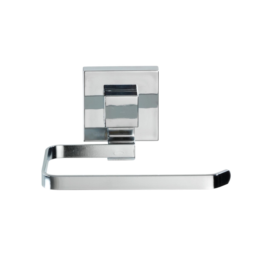 WENKO 22687100-Toalettpappershållare VACUUM-LOC QUADRO ED 14x11 cm polerad krom