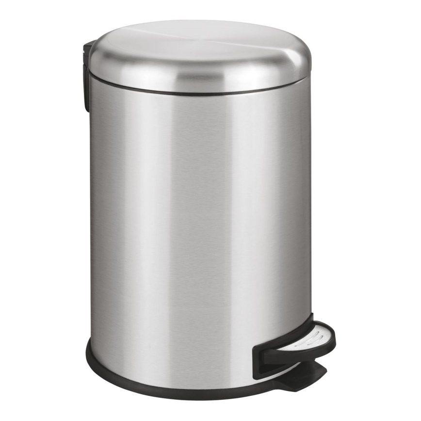 WENKO 22704100 - Korg LEMAN 30,5x44 cm rostfritt stål/satin/svart