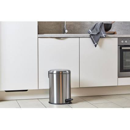 WENKO 22704100 - Korg LEMAN 30,5x44 cm rostfritt stål/satin/svart
