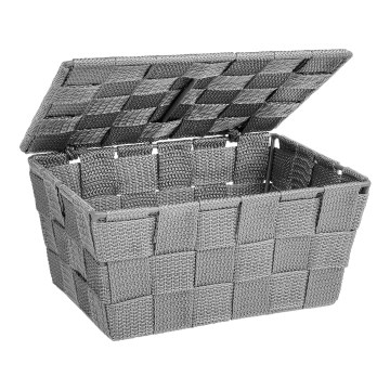 WENKO 22793100 - Korg ADRIA 19x14 cm grå