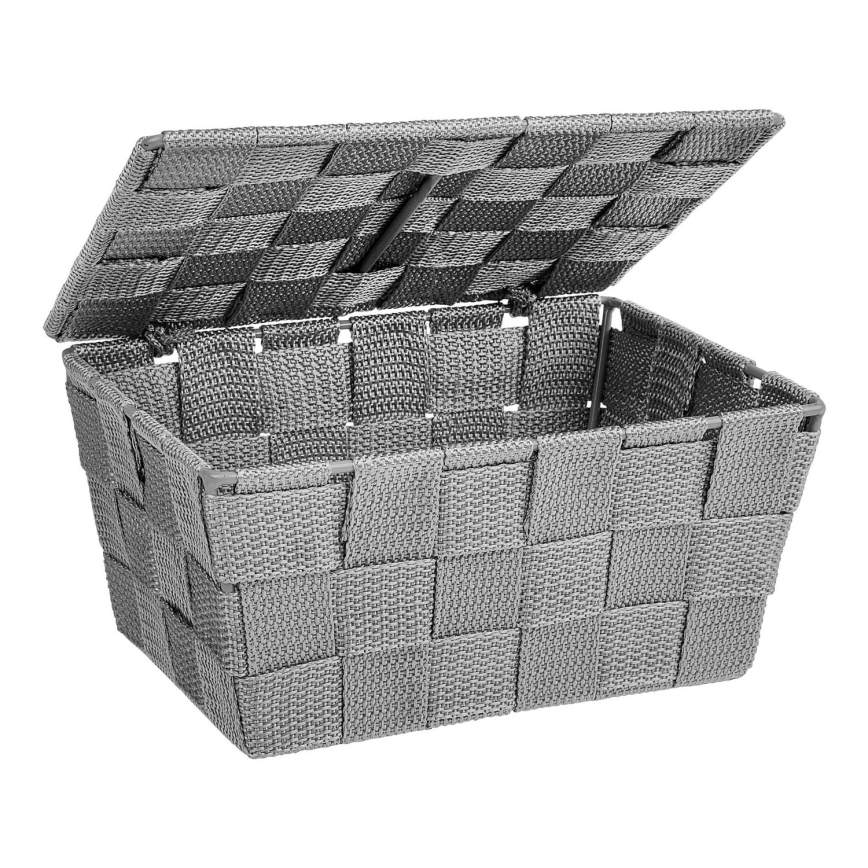 WENKO 22793100 - Korg ADRIA 19x14 cm grå