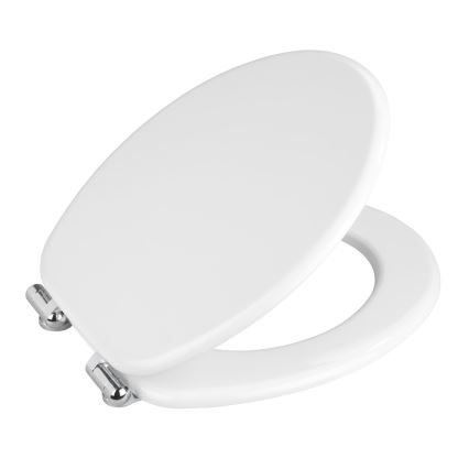 WENKO 22885100-WC WC-sits URBIO 36x42,5 cm vit/silver