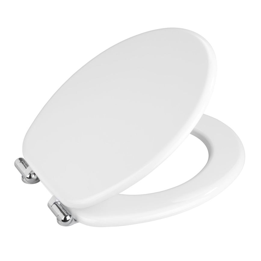 WENKO 22885100-WC WC-sits URBIO 36x42,5 cm vit/silver