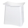 WENKO 22949100 - Stol WING 45x48 cm vit/svart