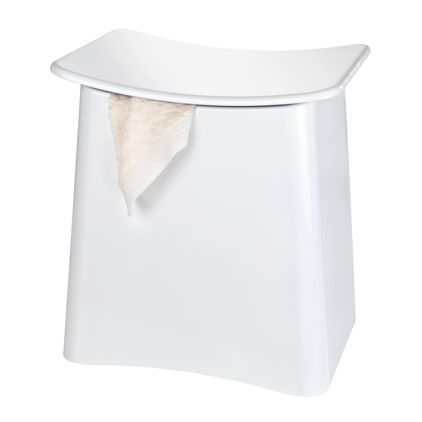 WENKO 22949100 - Stol WING 45x48 cm vit/svart