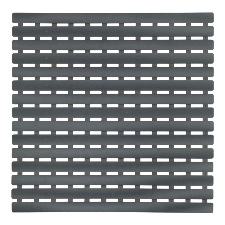 WENKO 23125100-Duschmatta ARINOS 54x54 cm grå/grå