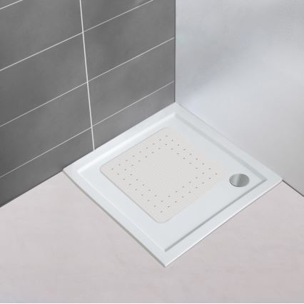 WENKO 23135100 - Duschmatta MIRASOL 54 x 54 cm, vit