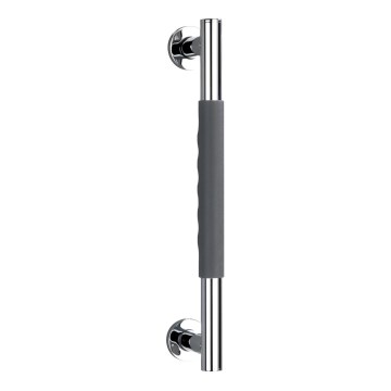 WENKO 23284100-Handtag SECURA 40,5x9 cm rostfritt stål/antracit/blank krom