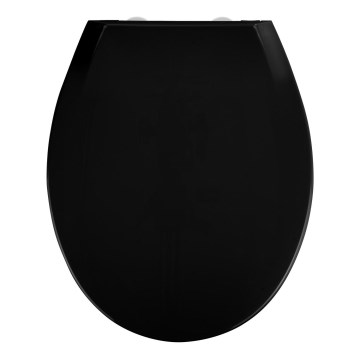 WENKO 23443100-WC WC-sits KOS 44x37 cm svart/silver