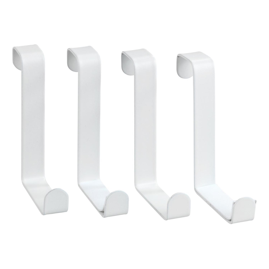 WENKO 23545100 - Dörrhängare 7,6 x 6 cm vit