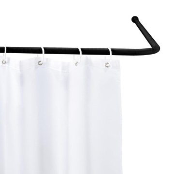 WENKO 23565100 - Svart stång 2 x 2 cm