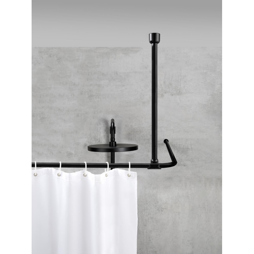 WENKO 23566100 - Takstöd UNIVERSAL 57 cm svart