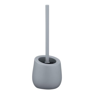 WENKO 23650100 - WC-borste BADI 13,5x38 cm grå